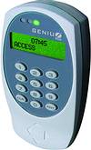 The SACO Genius Reader with integrated keypad